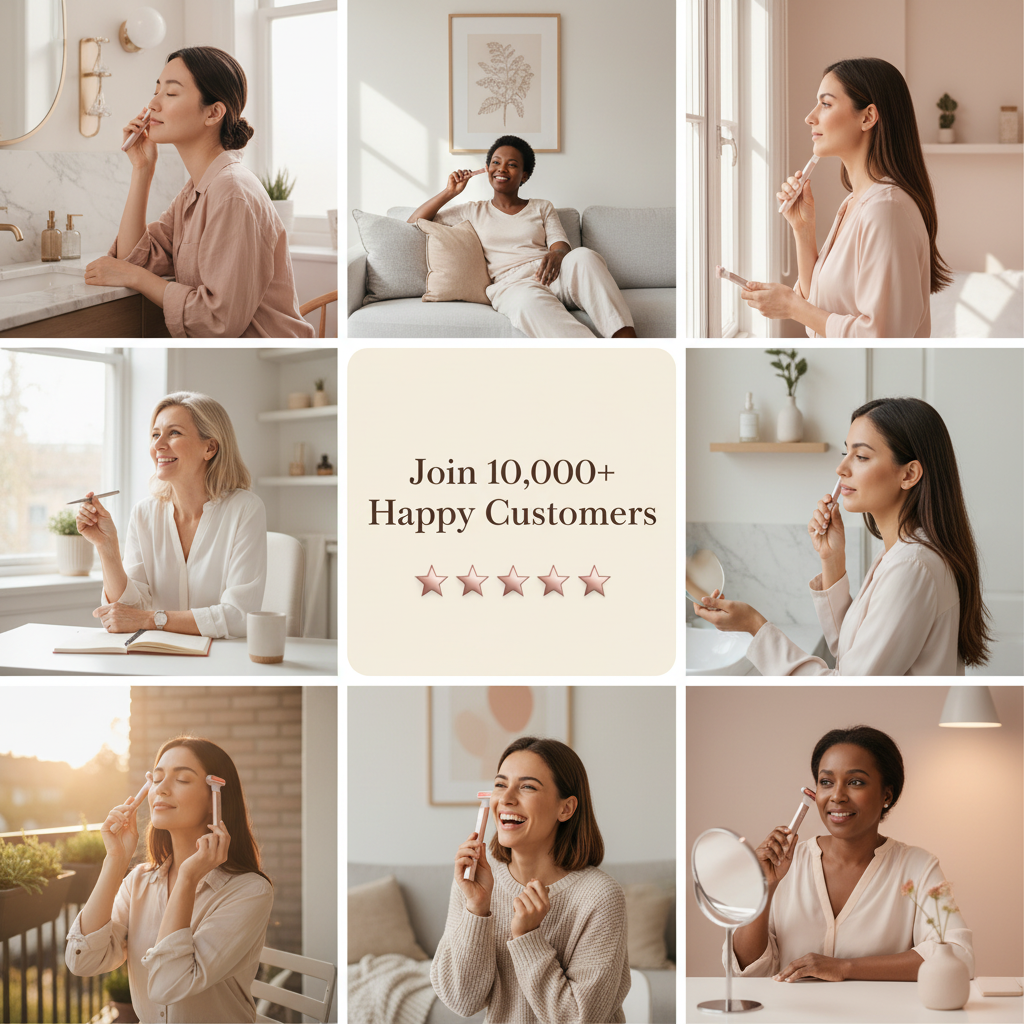 4-in-1 Radiant Renewal Skincare Wand with Red Light Therapy