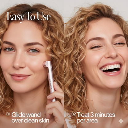 4-in-1 Radiant Renewal Skincare Wand with Red Light Therapy