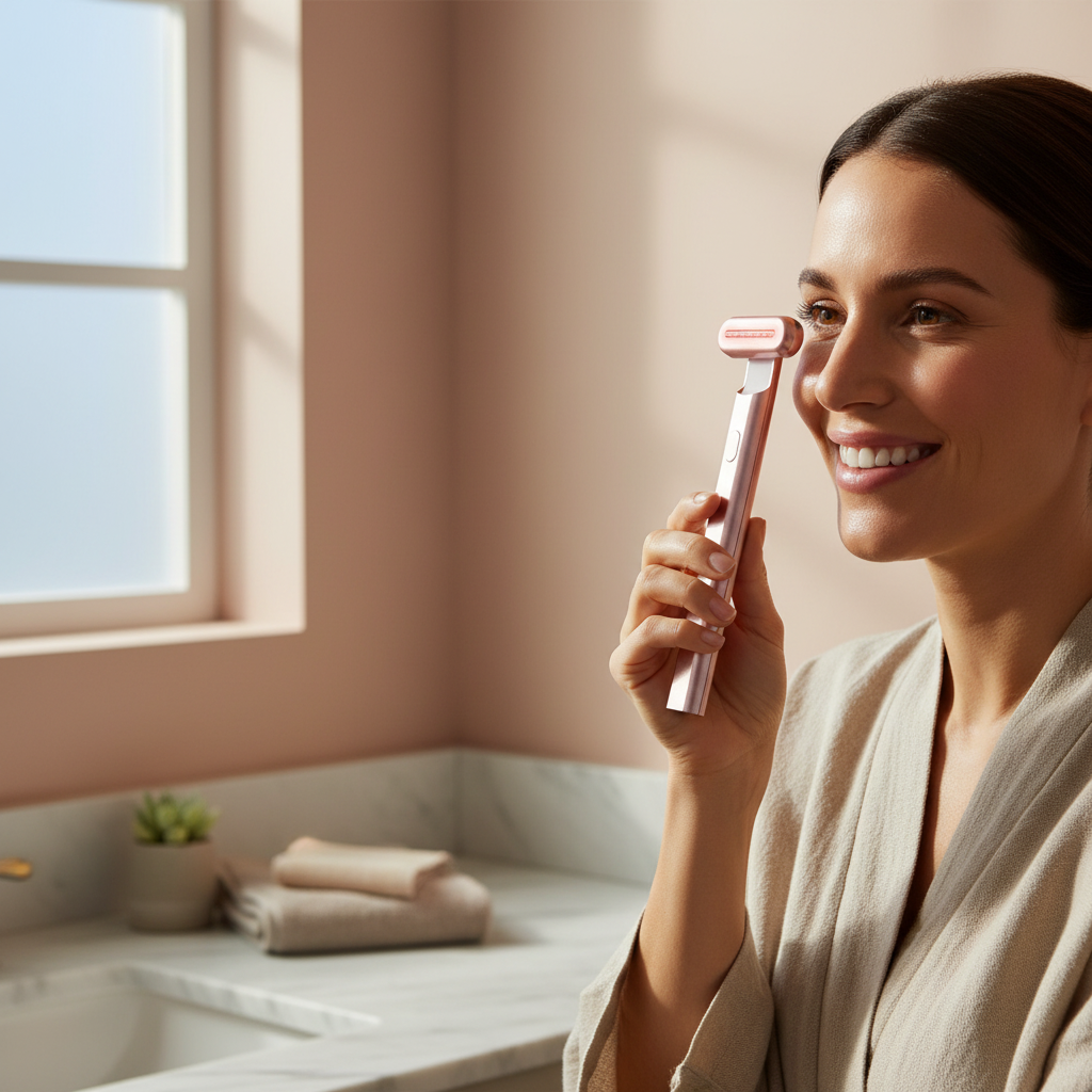4-in-1 Radiant Renewal Skincare Wand with Red Light Therapy
